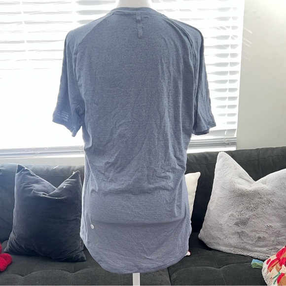 Lululemon Athletica Light Blue Short Sleeve Tee - Picture 5 of 12